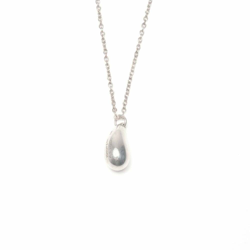 Tiffany & Co. Teardrop 925 Sterling Silver Necklace WS24050